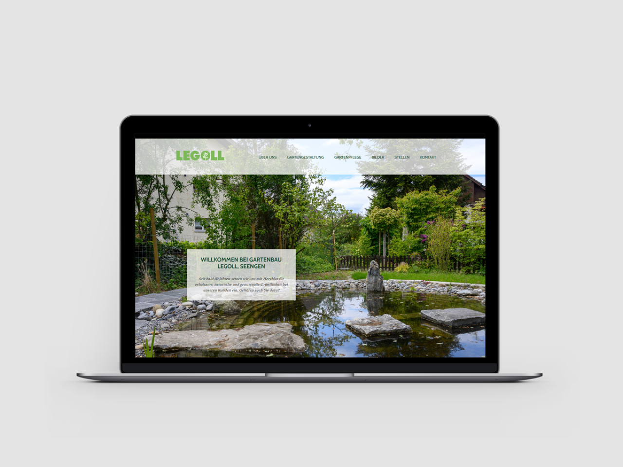 Vorschau Webseite Legoll Gartenbau