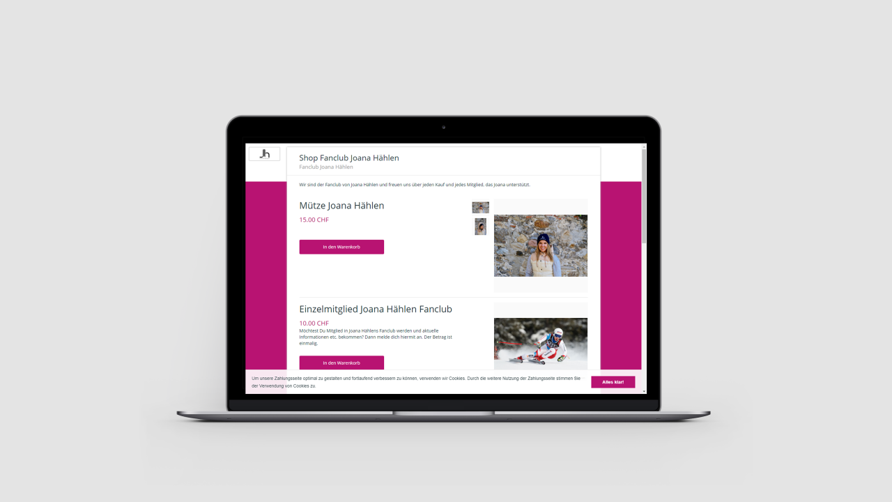 Fanshop Joana Hählen