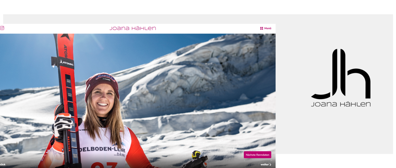 Übersicht Bild und Logo Joana Hählen