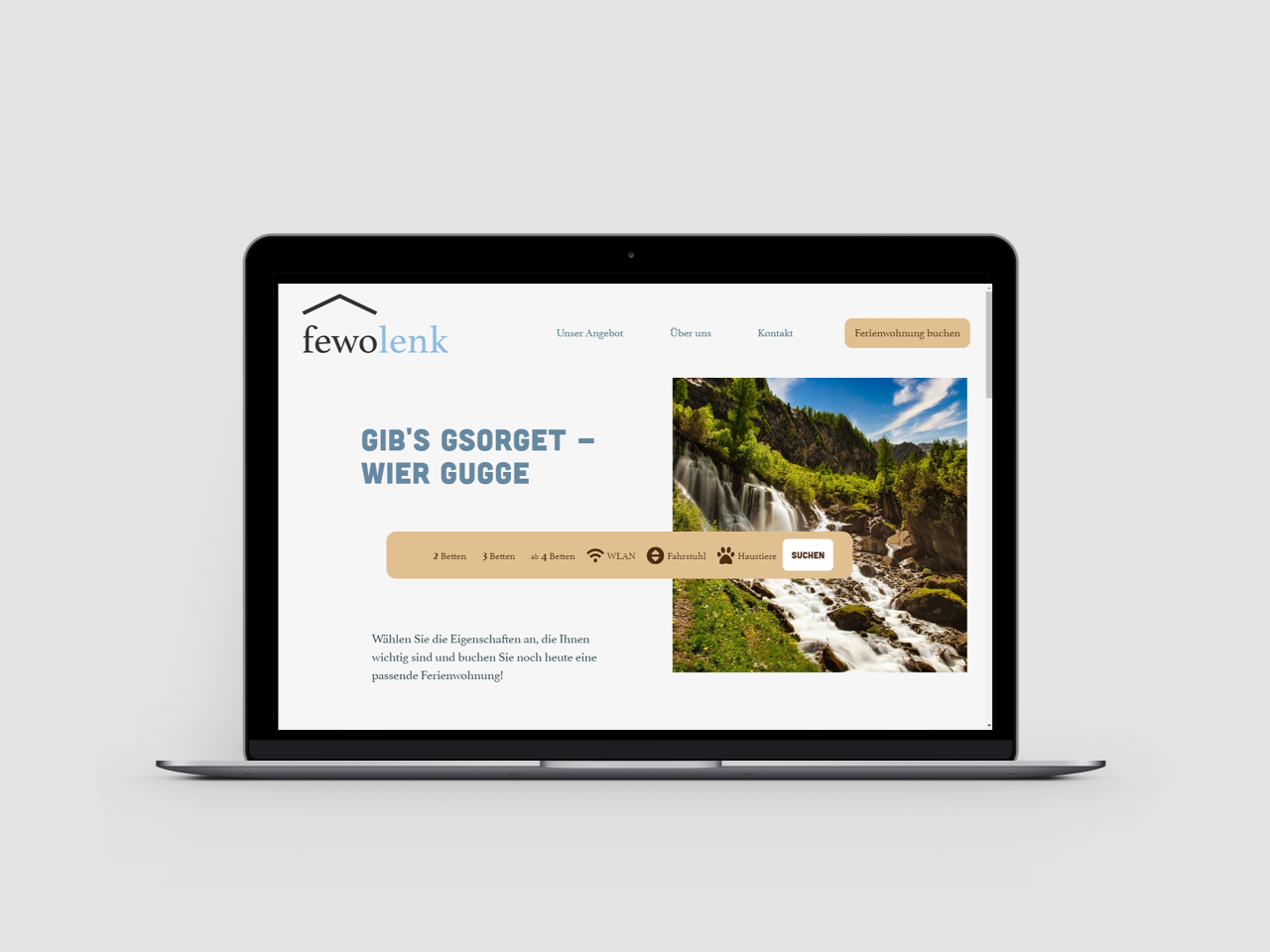 Webseite Vorschau Fewolenk