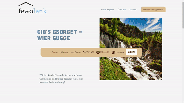 Gif FewoLenk Homepage